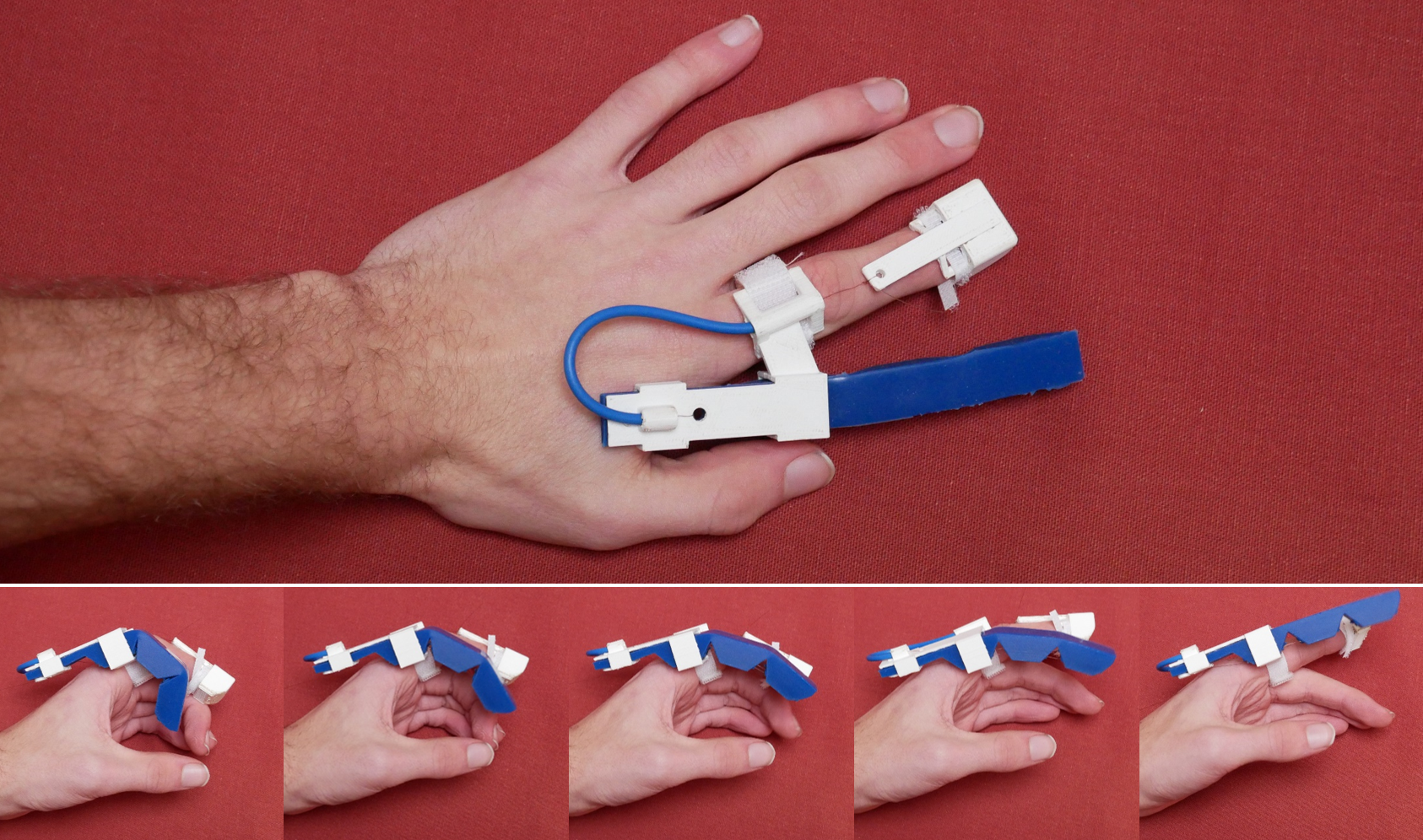 Finger for soft robotics